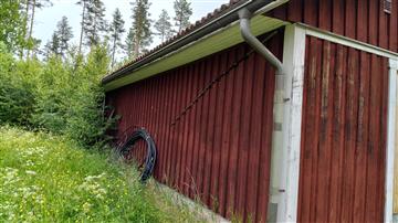 Sidohus före målning